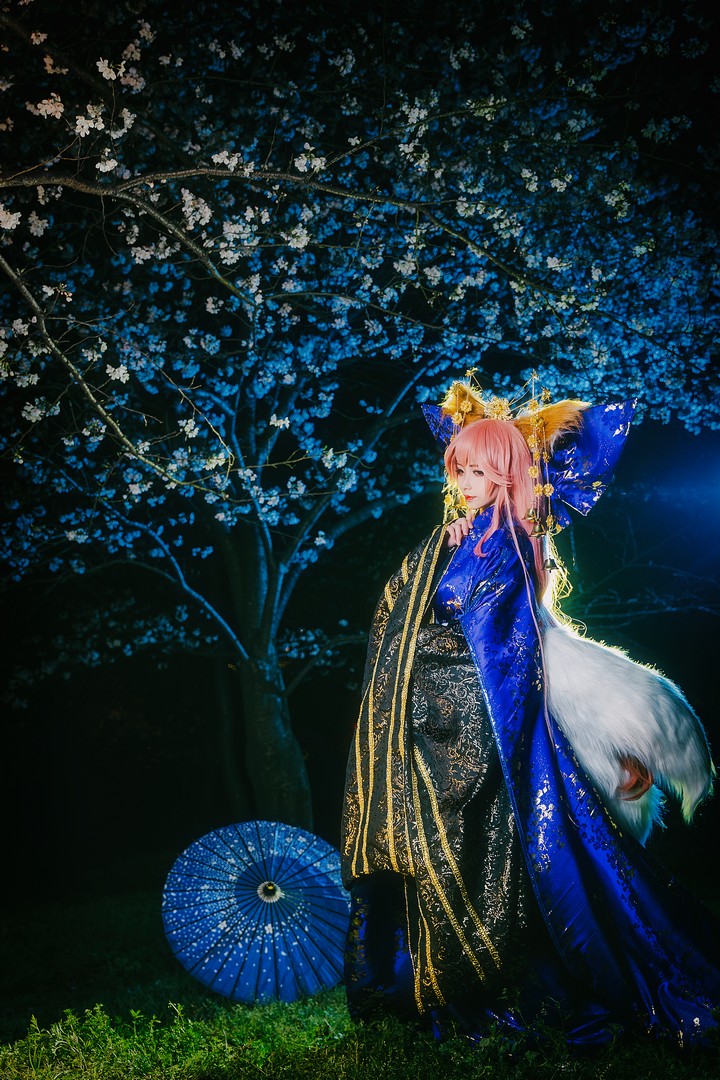 riorioko凉凉子全套cos图片合集 牛头人的奇妙冒险-绿色萌妹