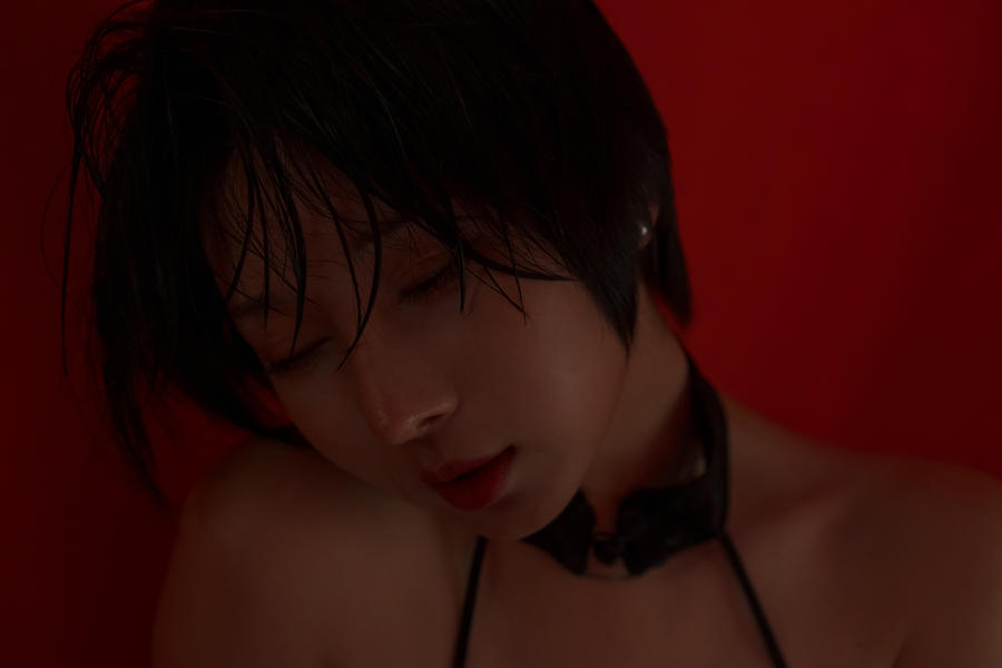 秋和柯基全套cos图片合集 人体艺术家的魅力-绿色萌妹